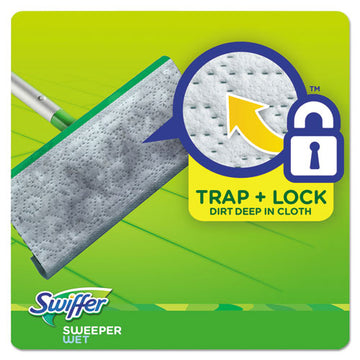 Swiffer® Wet Refill Cloths, Gain Original Scent, White, 8 X 10, 24-pack, 6 Pack-carton freeshipping - TVN Wholesale